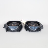 2008-2014 BMW X6 E71 Floor Speaker Subwoofer Set Pair OEM 65139218698