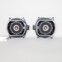 2008-2014 BMW X6 E71 Floor Speaker Subwoofer Set Pair OEM 65139218698