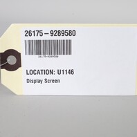 2010-2014 BMW X5 X6 On Board Monitor Information Display 65509289580 OEM