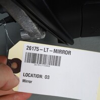2010-2014 BMW X6 E71 Left Side View Door Mirror White OEM 51167239777