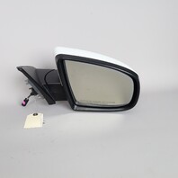 2010-2014 BMW X6 E71 Right Side View Door Mirror White OEM 51167239778