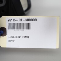 2010-2014 BMW X6 E71 Right Side View Door Mirror White OEM 51167239778