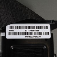 2007-2013 BMW X5 X6 Right Front Seat Belt Retractor Black 72117171968 OEM