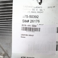 2011-2018 BMW X5 X6 4.4 Radiator Aftermarket 17117576273
