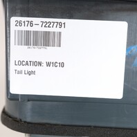 2011-2013 BMW X5 X5M E70 Left Driver Outer Tail Light 63217227791 OEM