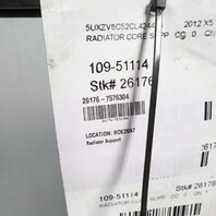 2008-2018 BMW X5 X6 4.4 Radiator Carrier Bracket Upper / Lower OEM 17117631474