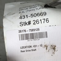 2011-2019 BMW X5 X6 Rear Axle Drive Shaft Cardan 26107589129 OEM