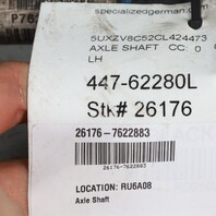 2007-2019 BMW X5 X5M X6 X6M E70 Left Front Axle Shaft 31607629883 OEM