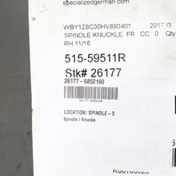 2014-2021 BMW i3 I01 Front Right Passenger Steering Knuckle Hub OEM 31216852160