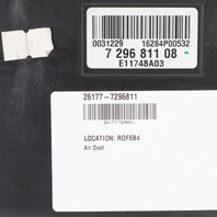 2014-2021 BMW i3 I01 Radiator Support Air Duct OEM 51747296811