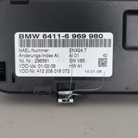 2006-2008 BMW Z4 E85 Climate Temperature Control Panel OEM 64116969980
