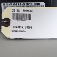 2006-2008 BMW Z4 E85 Climate Temperature Control Panel OEM 64116969980
