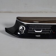 2017-2023 BMW 530i 540i G30 Center Dash Air Vent Wood Trim OEM 64229329579