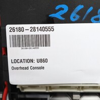 2011-2016 BMW 528i 535i 550i M5 Sunroof Switch Dome Light 61319289280 OEM