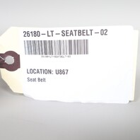 2011-2016 BMW 528i 535i 550i M5 F10 Left Front Seat Belt 72117241747 OEM