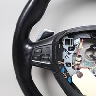 BMW 528i 535i 550i 640i 750i Steering Wheel M-Sport Paddle Shift 32337844103 OEM