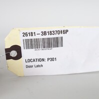 1998-2004 Porsche 911 996 Boxster 986 Right Door Latch 3B1837016P OEM
