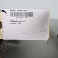 1997-2004 Porsche Boxster 986 Left Rear Subframe Bracket OEM 98633115108