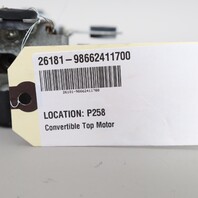 2000-2004 Porsche Boxster 986 Convertible Top Transmission Motor OEM 98662411700