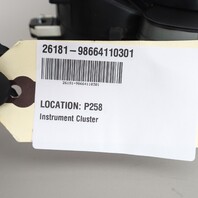 1997-1999 Porsche Boxster 986 Speedometer Instrument Cluster OEM 98664110301