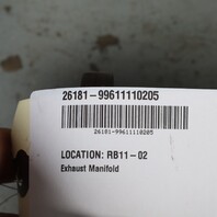 1997-1999 Porsche Boxster 986 2.5 Right Passenger Exhaust Manifold OEM