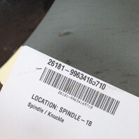 1997-2004 Porsche Boxster Right Rear Spindle Knuckle Hub 2.5 2.7 OEM