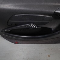 1999-2004 Porsche Boxster 986 Left Door Panel Leatherette Black OEM