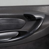 1999-2004 Porsche Boxster 986 Left Door Panel Leatherette Black OEM