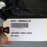 1999-2004 Porsche Boxster 986 Left Door Panel Leatherette Black OEM