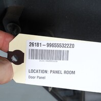 1999-2004 Porsche Boxster 986 Right Door Panel Leatherette Black OEM