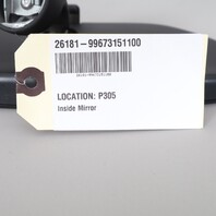 1997-2012 Porsche Boxster Cayman 986 987 Inside Rear View Mirror OEM 99673151100