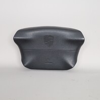 1997-2000 Porsche 911 996 Boxster 986 4 Spoke Steering Wheel Airbag Black OEM