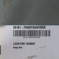 1997-2004 Porsche 911 996 Boxster 986 Front Stabilizer Sway Bar 98633370110 OEM