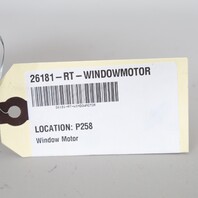 1997-1999 Porsche Boxster 986 Right Passenger Door Window Motor 98662410200 OEM