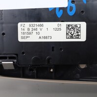 2015 BMW 328i Overhead Dome Light Sunroof Switch OEM