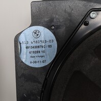 2004-2010 BMW X3 E83 Floor Speaker Subwoofer Set Pair 65136990103 OEM