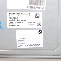 2008-2010 BMW 128i 328i X3 N51 N52 Engine Computer Module ECU ECM DME OEM