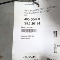 2011-2016 BMW 528i 535i 550i Left Rear Spindle Knuckle Hub 33326793769 OEM