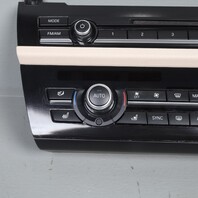 2011-2015 BMW 528i 535i 550i Audio Climate Temperature Control Panel OEM