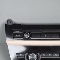 2011-2015 BMW 528i 535i 550i Audio Climate Temperature Control Panel OEM
