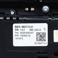 2011-2015 BMW 528i 535i 550i Audio Climate Temperature Control Panel OEM