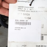 2011-2016 BMW 528i 535i Rear Strut Shock Spring Set Pair Left / Right OEM
