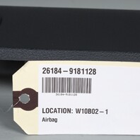2011-2016 BMW 528i 535i 550i M5 Left Driver Knee Air Bag Black 72129181128 OEM