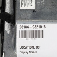 2013-2016 BMW 528i 535i 550i Central Display Screen 10.25 65509321016 OEM