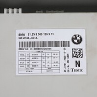 BMW 528I 535I 550i 640i 650i M5 M6 Front Seat Control Module 61359369126 OEM