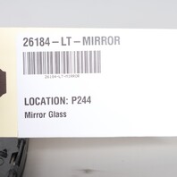 2011-2015 BMW 528i 535i 550i 740i 750i Left Door Mirror Glass OEM 51167228611