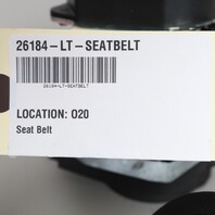 2011-2016 BMW 528i 535i 550i M5 F10 Left Front Seat Belt Elfenbeinweiss OEM