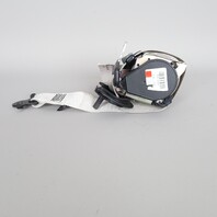 2011-2016 BMW 528i 535i 550i M5 F10 Left Front Seat Belt Elfenbeinweiss OEM
