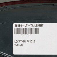 2014-2016 BMW 528i 535i 550i M5 F10 Left Tail Light 63217312707 OEM