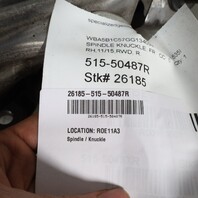 2011-2016 BMW 528i 535i 550i 650i Right Passenger Front Spindle Knuckle Hub OEM